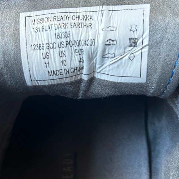 5.11 Tactical Mission Ready Chukka in Dark Earth